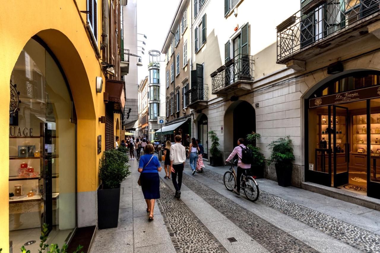 Modern Simplicity In Milan Centre Leilighet Eksteriør bilde
